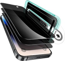 3PCS Privacy Screen Protector for iPhone 17e 16e 14 13 13 Pro Anti Spy Tempered