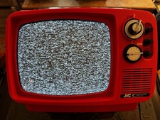 TV rosso JVC 19" B&W modello 3410