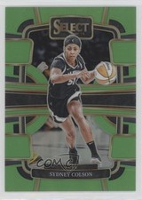 2024 Panini Select WNBA Concourse Neon Green Prizm /75 Sydney Colson #40 1pe9