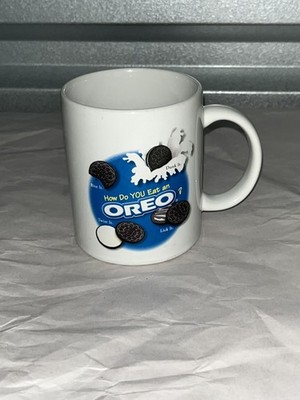 Nabisco Oreo Cookies How Do You Eat Oreos Milk Tea Coffee Mug Cup