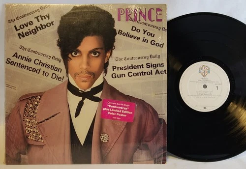 Prince - Controversy LP - OG Press - Funk Pop - POSTER