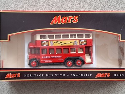 Lledo (GB) Promotional Model, AEC Renown Bus ''MARS'', 9,5 cm