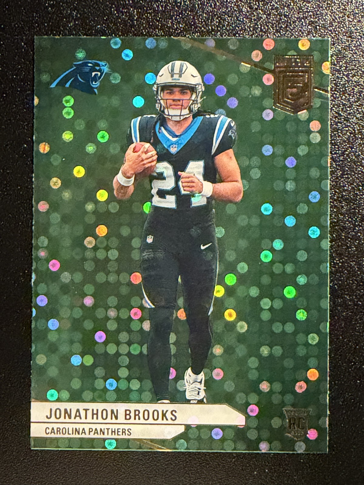 2024 Panini Donruss Elite - Rookies Jonathon Brooks #104 Green Disco (RC)