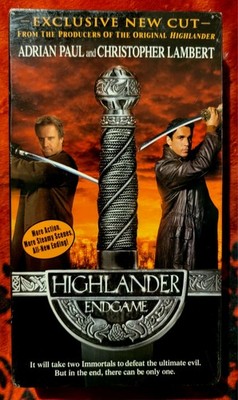 Highlander: Endgame (VHS, 2000) *NEW SEALED* Christopher Lambert Adrian Paul