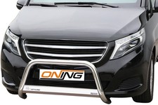 Frontbügel Edelstahl für Mercedes V-Klasse W447 Bj. 2014 - 2019 Ø63mm Gutachten
