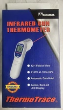 Digital Infared Thermometer Laser Gun DeltaTrak 15041 Thermo Trace Non-Contact