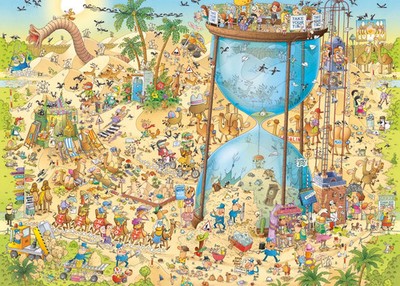 1000 Piece Jigsaw Puzzle - Desert Habitat | Heye