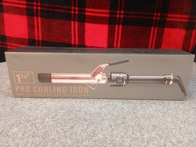 True Beauty Professional Curling Iron In Rose Gold