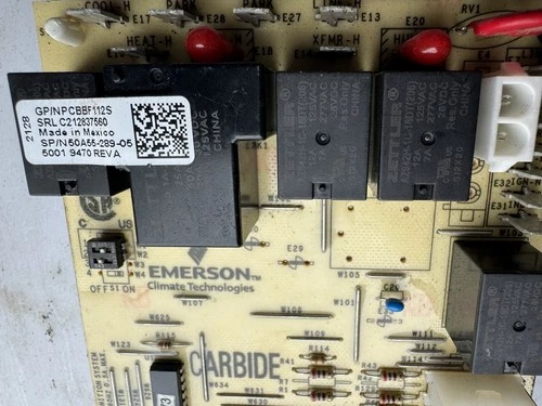 Emerson 50A55-289 Goodman PCBBF112S Furnace Circuit Board used (MAKE OFFER)
