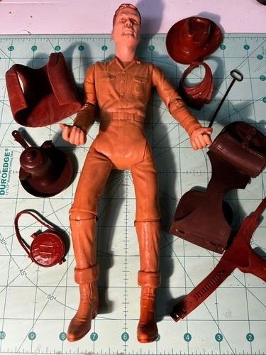 Vintage Johnny West Action Figure Rare Fully Restored All Authentic