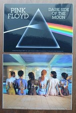 Pink Floyd Dark Side Of The Moon Sticker Decal Stickers Lot 2 back catalogue 60s