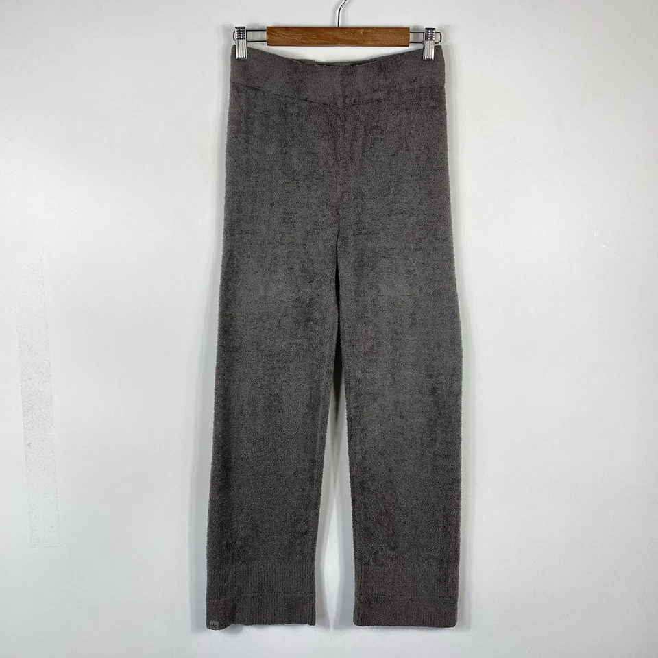 Barefoot Dreams Size XS CozyChic Lite Ribbed Culotte Lounge Pants Gray - Image 3 of 4