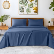 100 Egyptian Cotton Sheets - 1200 Thread Count, Luxury Cooling Hotel Cotto...