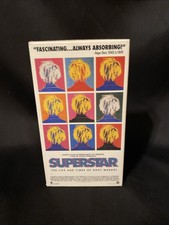 Superstar: The Life and Times of Andy Warhol (VHS, 1991) for sale