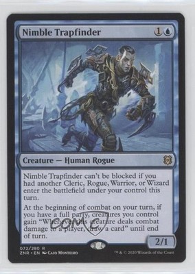 Nimble Trapfinder Magic: Zendikar Rising ZNR #072