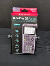 Texas Instruments TI-84 Plus CE Python Graphing Calculator Iris Purple