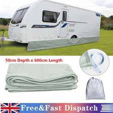 Caravan Awning Draught Skirt For Camper Motorhome 50cm Depth x 600cm Length