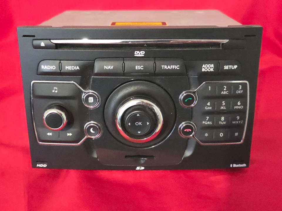 AUTORADIO NG4 GPS 3D DVD BLUETOOTH d'origine PEUGEOT 5008 3008 - Photo 1/4