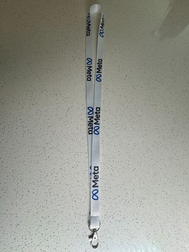 Meta Lanyard ID Holder