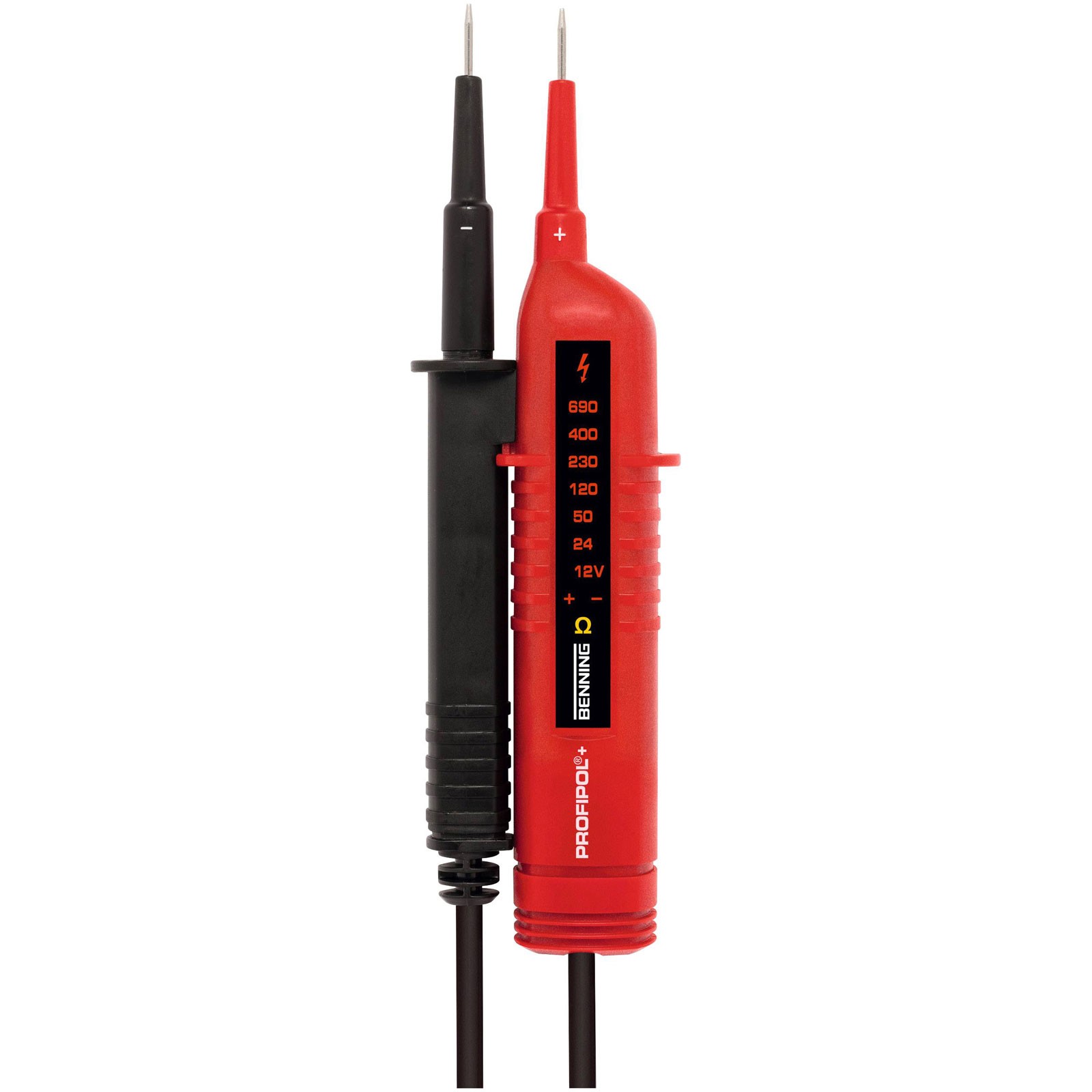 Benning PROFIPOL+ Two-Pole Voltage Tester Continuity, IP54 Housing