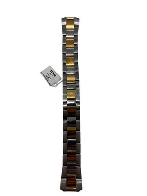 Philip Stein Stainless Steel & Gold Tone Bracelet Authentic