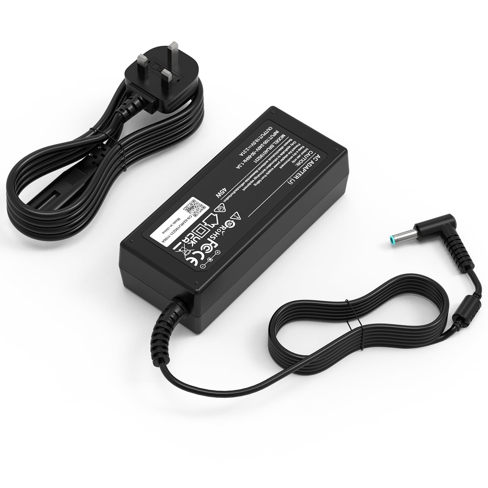 45W AC Adapter Elitebook, Pavilion, Probook 741727001 19.5V 2.31A 4.5x3mm