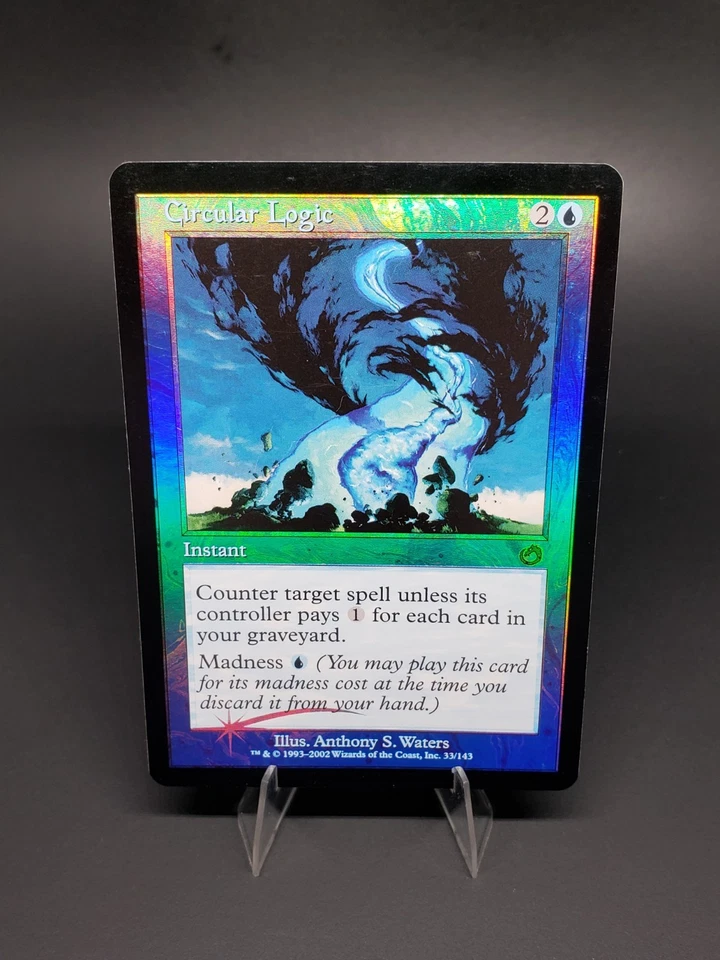 Circular Logic Torment Foil MTG HEAVY PLAY 33 - Image 2 of 4