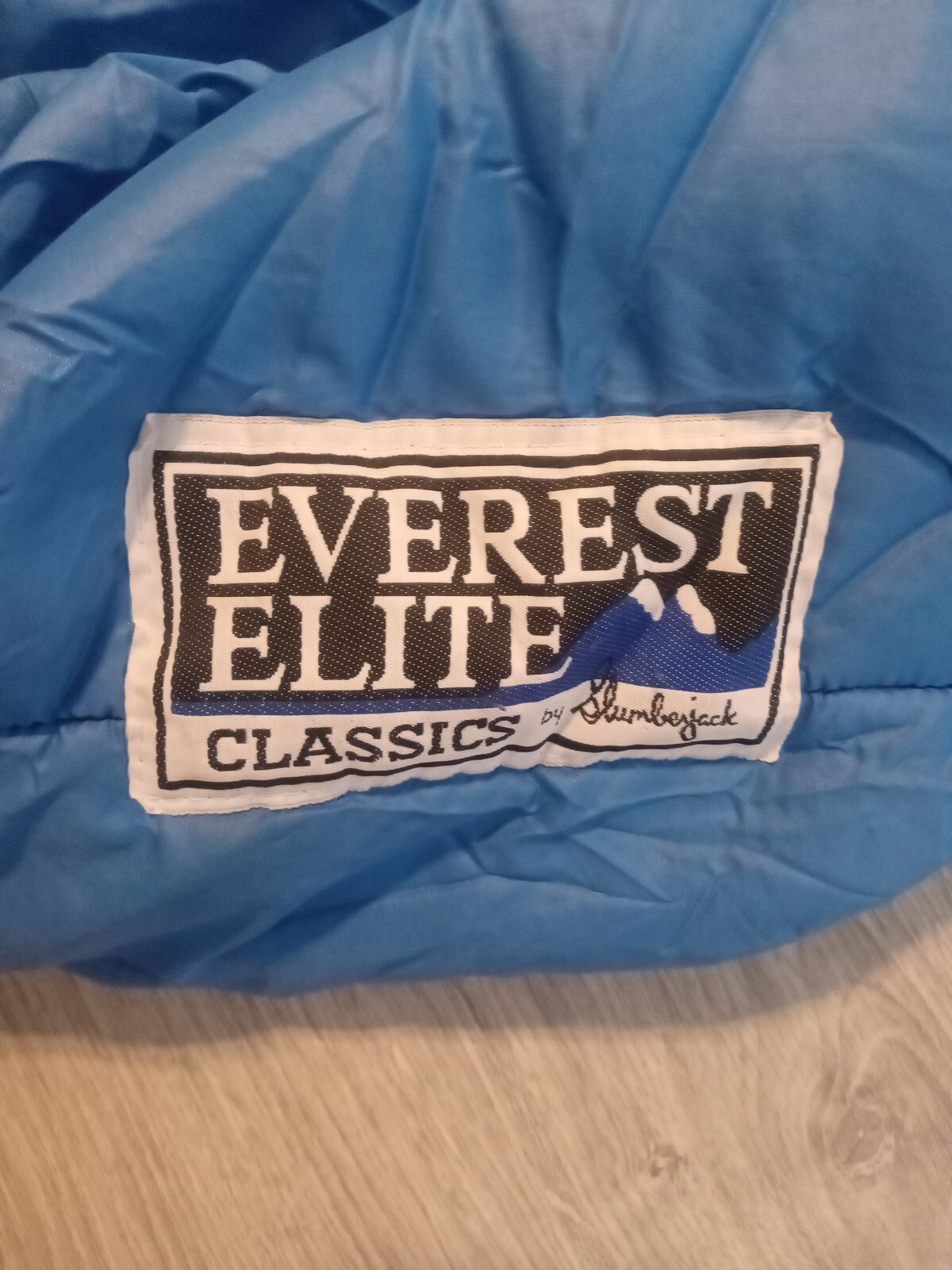 Everest Elite Slumberjack Tapered Sleeping Bag 32x82 Blue/Gray eBay