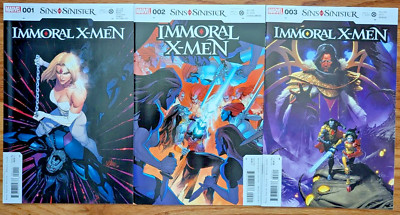 IMMORAL X-MEN #1-3 COMPLETE SERIES 2023 SINS OF SINISTER