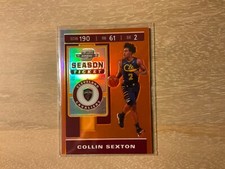 2019-20 Panini Contenders Basketball Collin Sexton Season Ticket Orange 12/49 SP