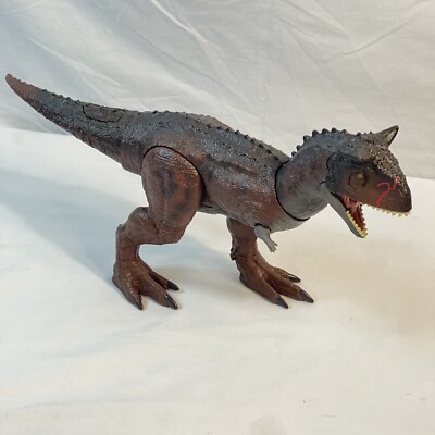 Mattel Jurassic World Primal Attack Carnotaurus Toro Dinosaur Figure w  Sound 15