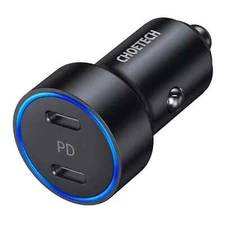 Fast Car Charger Dual USB-C 40 W for iPhone 15 16/15 16 Pro/15  16 Pro Max