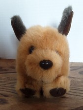 Puffkins Plush FETCH Brown Dog Puppy Plush SWIBCO 1994 Stuffed Animal