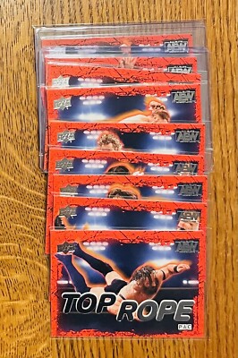 2021 Upper Deck AEW Top Rope First Edition 10 Card Insert Complete Set ...