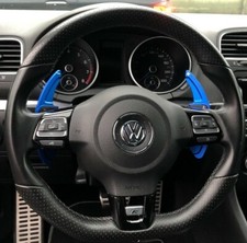 Schaltwippen Golf 6 GTI, GTD, DSG, R - V1 Blau