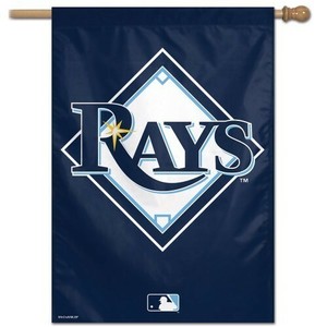 Tampa Bay Rays 1 Official Mlb 28x40 Outdoor House Flag Banner