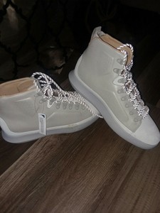 under armour white leather shoes