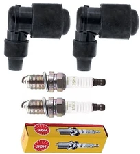 2x spark plug cap For Kawasaki Mule 2500/2510/2520/ 3000/3100/3200/4000/4010