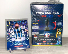 BOX COPA AMERICA USA 2024 EF + Card LIONEL MESSI Printed Autograph
