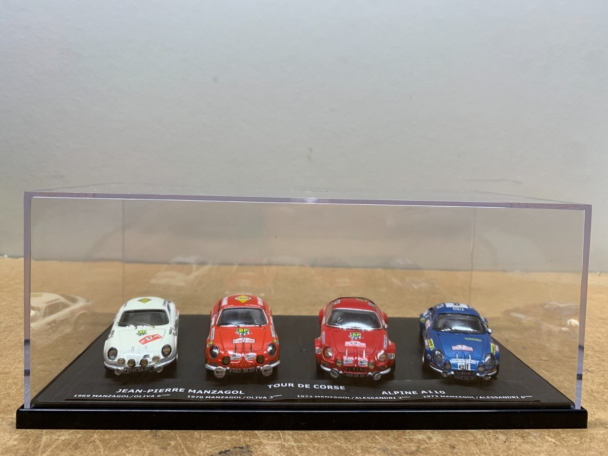 1/43 Eligor Diecast Renault Alpine A110, 1969 Tour De Corse