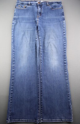 Women's 2010 Levi's 512 Jeans Perfectly Slimming Boot Cut Stretch Sz 14 (34x28)