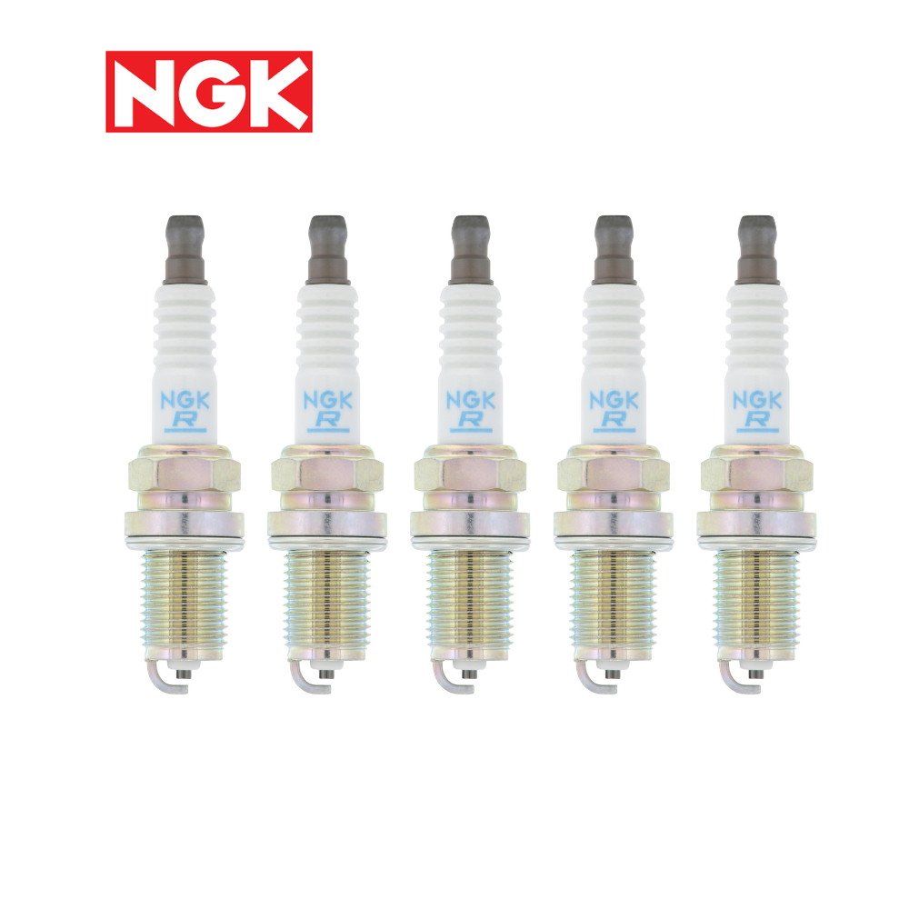 NGK Standard Spark Plug Set 5 Pieces 6364 For Volvo 850 C70 S60 S70 XC90 L5