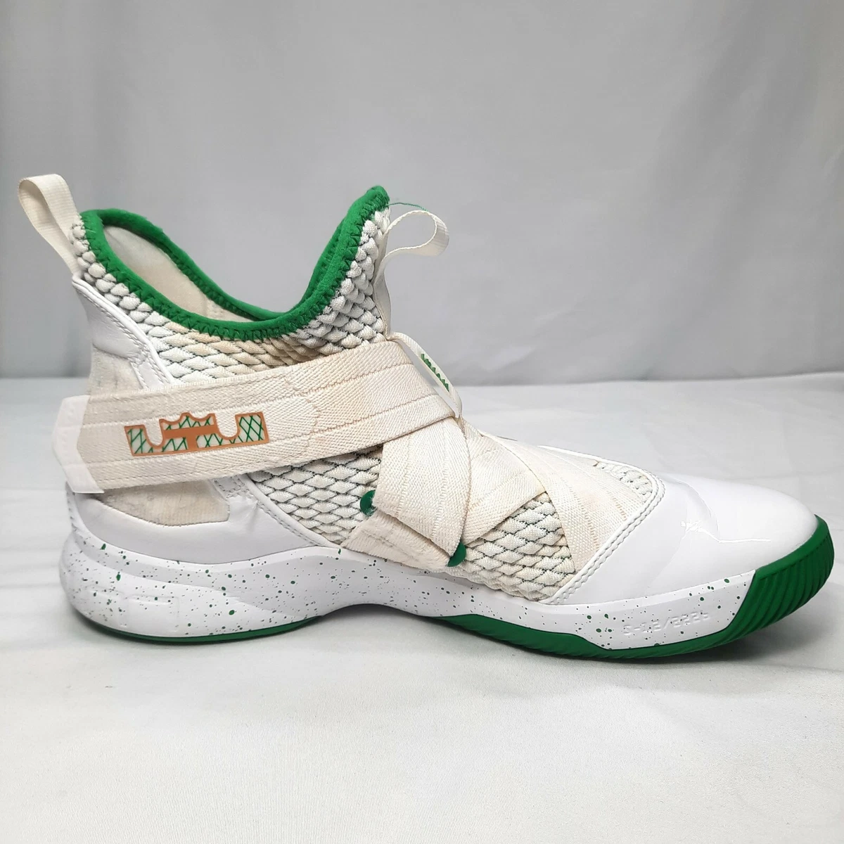 Lebron soldier xii on deals feet