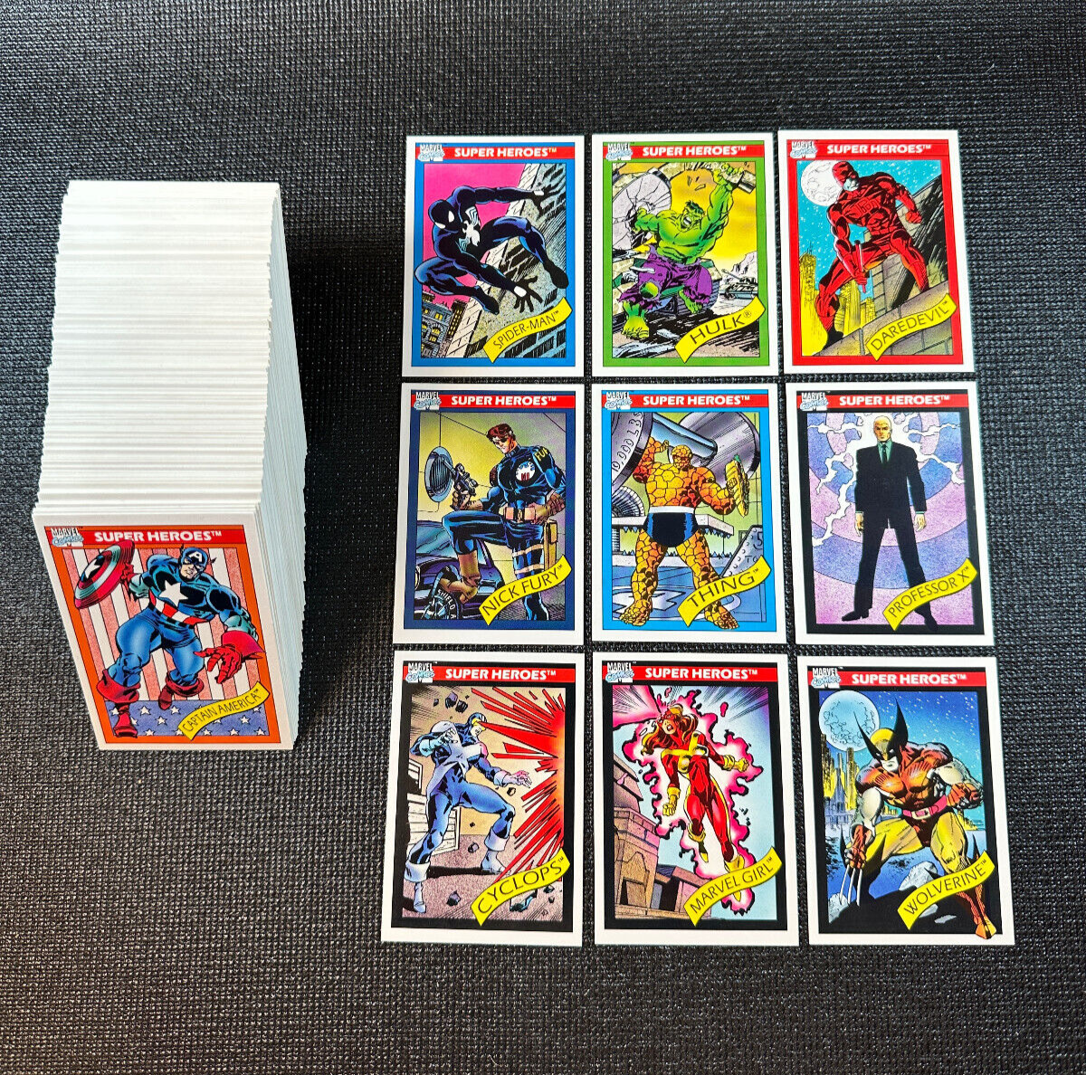 1990 Marvel Universe - Complete Base Set - 162 Cards | eBay