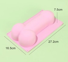Silicone Cake Chocolate Large Mould Penis Willy Baking Decorating  3D UK 