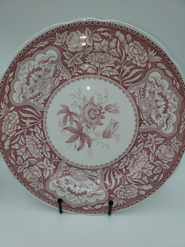 New Spode Archive Collection Georgian Series Red Girl At Well & Floral set of 2 - Picture 3 of 5