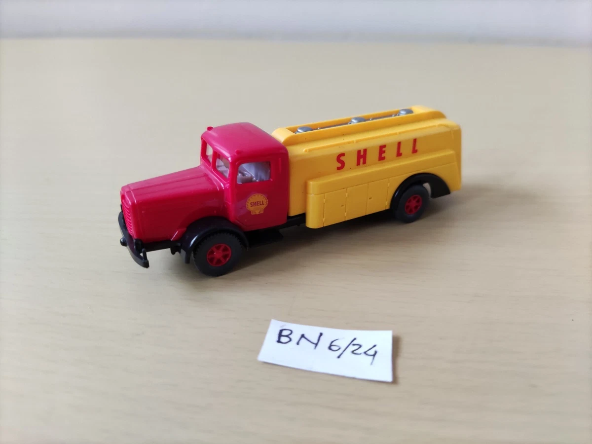 Camion-citerne Wiking MB L5000 Shell, échelle 1/87, Allemagne