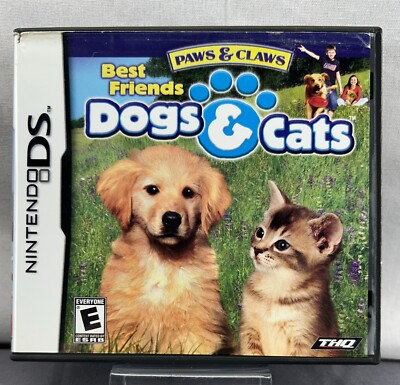 Paws and Claws Dogs & Cats Best Friends - Nintendo DS