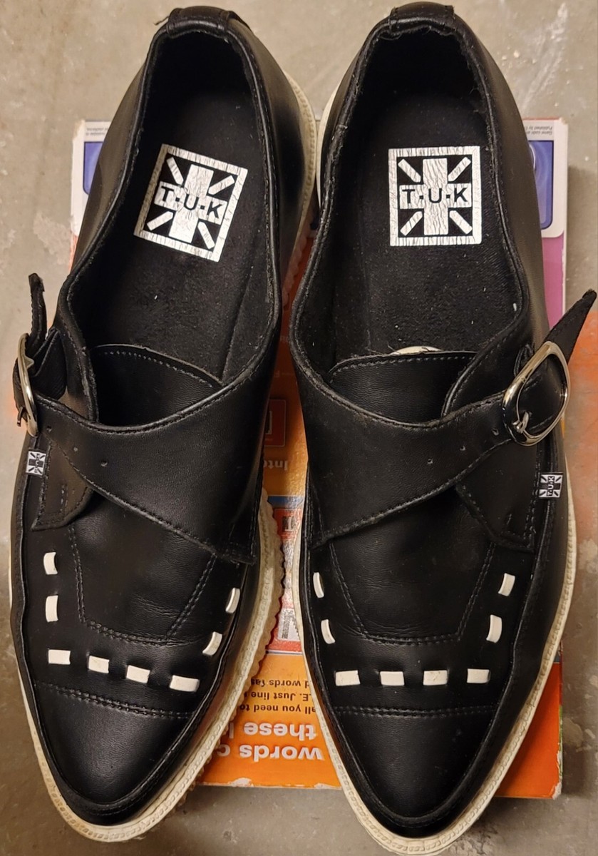新品•未使用　TUK　 pointed Buckle Creeper　29cm Pointed Buckle Creepers