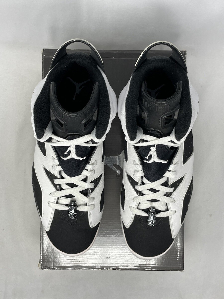 Air Jordan 6 Retro 'Oreo' 2010 384664 101 White/Black Size